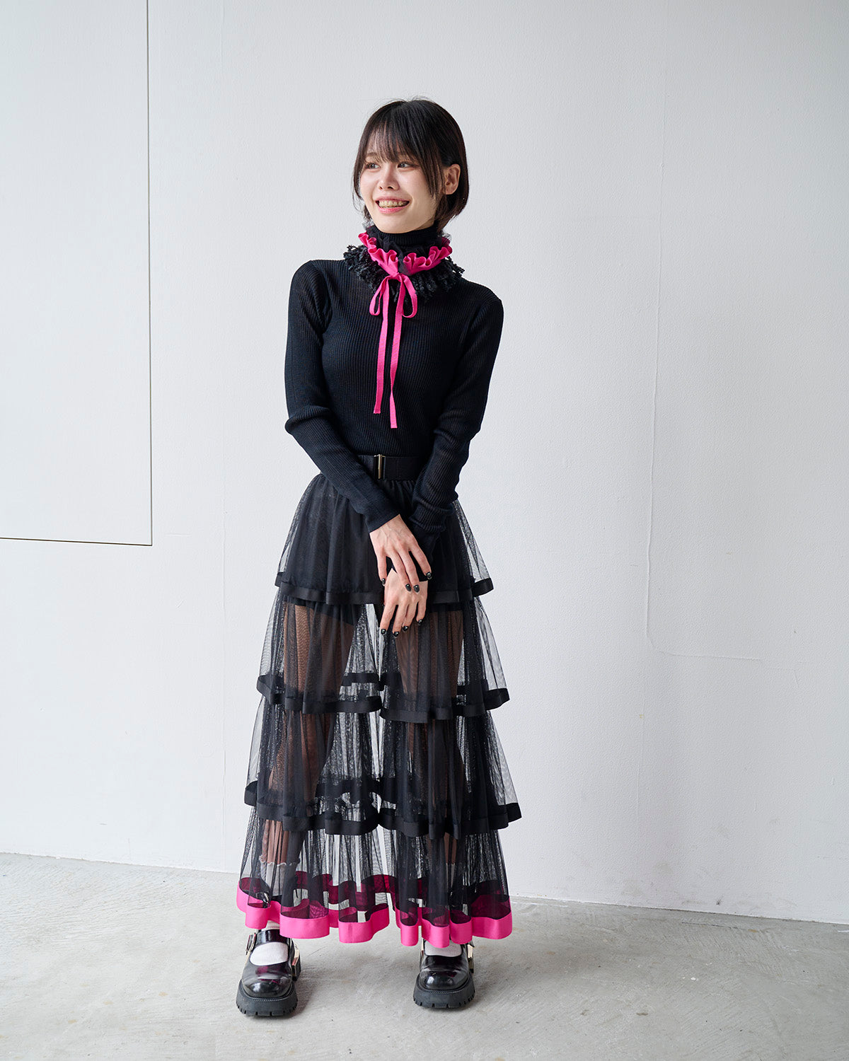KUROMI'S Tulle skirt belt – Sakayori.（サカヨリ）