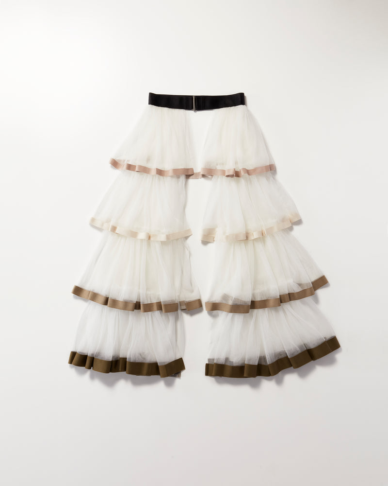 Tulle skirt belt