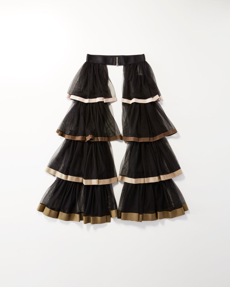 Tulle skirt belt